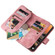 Multifunctional Card Slot Zipper Wallet Leather Phone Case for Samsung Galaxy S23 Ultra 5G - Rose Gold