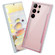 iPAKY Thunder Series Aluminum Frame + TPU Bumper + Clear PC Shockproof Phone Case for Samsung Galaxy S23 Ultra 5G - Rose Gold