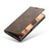 CaseMe 013 Multifunctional Horizontal Flip Leather Phone Case for Samsung Galaxy S23 Ultra 5G - Coffee