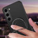 Matte Magsafe Magnetic Phone Case with Trolley Holder for Samsung Galaxy S23 Ultra 5G - Black