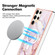 Marble Pattern Dual-side IMD Magsafe TPU Phone Case for Samsung Galaxy S23 Ultra 5G - Rose Gold 005