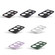 Aurora Series Lens Protector + Metal Frame Phone Case for Samsung Galaxy S23 Ultra 5G - Black Purple