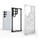 Shockproof Honeycomb PC + TPU Protective Phone Case for Samsung Galaxy S23 Ultra 5G - Black