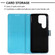 3D Painting Horizontal Flip Leather Phone Case for Samsung Galaxy S23 Ultra 5G - Color Drop Wind Chimes