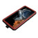 RedPepper 360 Full Body Rugged Metal Life Waterproof Phone Case for Samsung Galaxy S23 Ultra 5G - Red