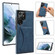 Ultra-thin Shockproof Phone Protective Case with Holder for Samsung Galaxy S23 Ultra 5G - Blue