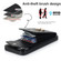 Anti-theft RFID Card Slot Phone Case for iPhone 14 - Black