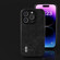 ABEEL Dream Litchi Texture PU Phone Case for iPhone 14 - Black