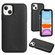 Leather Texture Full Coverage Phone Case for iPhone 14 - Black