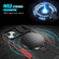 Sliding Camshield Magsafe Holder TPU Hybrid PC Phone Case for iPhone 14 - Black Red