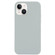 Solid Silicone Phone Case for iPhone 14 - Blue Grey