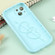 Liquid Airbag Decompression Phone Case for iPhone 14 - Light Blue