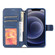 AZNS Calf Texture Flip Leather Phone Case for iPhone 14 - Blue