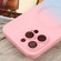 Liquid TPU Silicone Gradient MagSafe Phone Case for iPhone 14 - Pink Blue