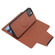 Separable Magnetic Leather Case for iPhone 14 - Brown