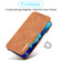 LC.IMEEKE Hon Ancient Series Flip Leather Phone Case for iPhone 14 - Brown