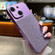 Metallic Glitter Powder Shockproof Phone Case for iPhone 14 - Purple