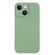 Silicone Phone Case with Wrist Strap for iPhone 14 - Matcha Green