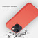 Lamb Grain PU Back Cover Phone Case for iPhone 14 - Red