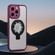 Armor TPU Frosted PC MagSafe Phone Case for iPhone 14 - Red