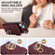 Rhombic Texture Card Bag Phone Case with Long Lanyard for iPhone 14 - Wine Red