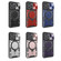 CD Texture Sliding Camshield Magnetic Holder Phone Case for iPhone 14 - Red