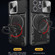 CD Texture Sliding Camshield Magnetic Holder Phone Case for iPhone 14 - Red