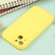 Liquid Airbag Decompression Phone Case for iPhone 14 - Lemon Yellow