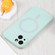 Liquid Silicone Magsafe Phone Case for iPhone 14 - Light Cyan