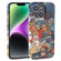 Dustproof Net Full Coverage PC Phone Case for iPhone 14 - Animal Party