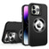 Skin Feel Magnifier MagSafe Lens Holder Phone Case for iPhone 14 Pro Max - Black
