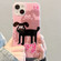 iPhone 14 Pro IMD Cute Animal Pattern Phone Case for iPhone 14 Pro Max - Black Puppy