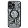 Electroplated Circuit Board Pattern MagSafe Phone Case for iPhone 14 Pro Max - Black