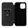 Carbon Fiber Texture Flip Leather Phone Case for iPhone 14 Pro Max - Black