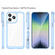 Colorful Series Acrylic + TPU Phone Case for iPhone 14 Pro Max - Blue