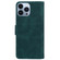 Skin Feel Pure Color Flip Leather Phone Case for iPhone 14 Pro Max - Green