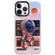 Mechanical Astronaut Pattern TPU Phone Case for iPhone 14 Pro Max - Orange