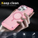 Skin Feel TPU + PC MagSafe Magnetic Phone Case for iPhone 14 Pro Max - Transparent Pink