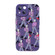 Liquid Silicone Pedestrians Pattern Phone Case for iPhone 14 Pro Max - Purple