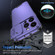 Sliding Camera Cover Design PC + TPU Phone Case for iPhone 14 Pro Max - Purple