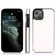Double Buckle Phone Case for iPhone 14 Pro Max - White