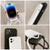 Crossbody Lanyard Liquid Silicone Case for iPhone 14 Pro Max - White