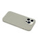 Solid Color Frosted Silicone Phone Case for iPhone 14 Pro Max - Grey