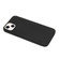 Solid Color Frosted Silicone Phone Case for iPhone 14 Plus - Black