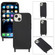 Elastic Silicone Lanyard Case  for iPhone 14 Plus - Black