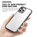 iPAKY Aurora Series Shockproof PC + TPU Protective Phone Case  for iPhone 14 Plus - Transparent Black