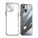 SULADA Crystal Steel Series TPU Transparent Phone Case for iPhone 14 Plus - Black