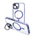 MagSafe Magnetic Invisible Holder Transparent Phone Case for iPhone 14 Plus - Blue