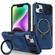 Sliding Camshield Magsafe Holder TPU Hybrid PC Phone Case for iPhone 14 Plus - Royal Blue