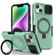 Sliding Camshield Magsafe Holder TPU Hybrid PC Phone Case for iPhone 14 Plus - Light Blue